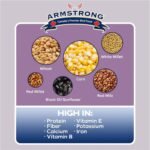 Armstrong All Season Blend, Premium Wild Bird Seed Mix, 4KG (8.8LB) Bag - Image 3