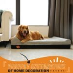 Laifug Orthopedic Memory Foam Extra Large Dog Bed Pillow(50 inch x36 inch x10 inch , Slate Grey) Durable Water Proof Liner & Removable Washable Cover & Smart Design - Image 3