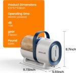 oneisall Dog Grooming Kit, Dog Grooming Clippers, Professional Pet Grooming Vacuum with 7 Pet Grooming Tools for Shedding Thick & Thin Dogs Cats Pet Hair - Image 5