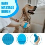 Dog Brush Grooming Kit 5PCS - Dog Brush for Shedding,Puppy Brush and Flea Comb for Dogs, Slicker Brush Comb and Dog Hair Brush Set Blue, Grooming at Home or Travel - Image 5