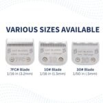 Detachable A Series 10 Cat Clippers Blade Cut Length 1.5mm Japanese Carbonized Steel Cat Grooming Supplies | Cat Grooming Blade Compatible A5 Series Clippers for Cat (10 Cat) - Image 5