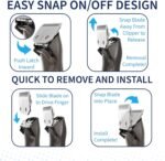 Detachable A Series 10 Cat Clippers Blade Cut Length 1.5mm Japanese Carbonized Steel Cat Grooming Supplies | Cat Grooming Blade Compatible A5 Series Clippers for Cat (10 Cat) - Image 6