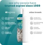 Espree Hypoallergenic Cat Shampoo & Conditioner, Tearless Formula with Aloe Vera, Sulfate-Free, Paraben-Free, Harsh Chemical and Dye-Free, Safe for Sensitive Skin, 12oz - Image 6
