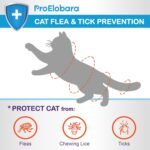 Topical Flea and Tick for Cats & Kittens: Waterproof Topical Cat Flea and Tick – Fast-Acting & Long - Lasting at Home Control for Cats Over 1.5 lbs and 8 Weeks or Older – 6-Dose Supply - Image 3