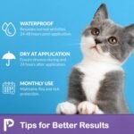Topical Flea and Tick for Cats & Kittens: Waterproof Topical Cat Flea and Tick – Fast-Acting & Long - Lasting at Home Control for Cats Over 1.5 lbs and 8 Weeks or Older – 6-Dose Supply - Image 4