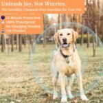 Natural Flea & Tick Repellent Collar Pendant for Dogs & Cats –12-Month Water-Resistant Biomass Energy Pet Shield – Safe for Pets When Used as Directed – Gift Ready (One Size- 2packs) - Image 3