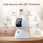 2.5K Security Camera Indoor, Non-Subscription AI Person/Pet/Cry Detection, 4MP Pet/Dog/Cat Camera w/Phone App, Pan Tilt 2.4GHz WiFi Cameras for Home Security, Full Duplex 2-Way Audio, IR Night Vision - Image 3