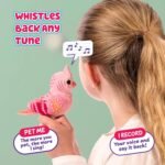 Little Live Pets My Really Real Talking Bird Toy & Cage - Rosie, Interactive Voice Repeating Toy, 20+ Sounds & Reactions, Talking Toys for Kids 5-7 - Image 4