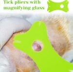 Tick Removal Tool For Dogs 8 In 1 With Storage Box Flea Comb Kit With Tweezers Stainless Steel Tick Tweezers Dog Grooming Combs Cat Comb For Removing Tangles And Knots For Dogs Cats Tick Flea Comb - Image 6