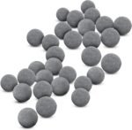 SunGrow Calcium-Rich Energy Balls, Fish Breeding Tank Cleaning Aid, Calcium Ball for Betta, Aquarium Tank Decor, Fish Activity Booster, Energy Source for Fish, Tank Accessories, 30 Pcs - Image 3