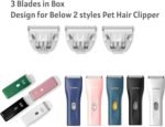 3-Packs Home Professional Pet Dog Cat Grooming Clipper Replacement Blades Only - Image 3