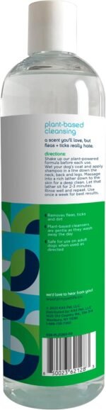 Pet Life Unlimited Natural Flea & Tick Gel Treatment Shampoo for Dogs | Made in USA | 16 Ounce - Image 3