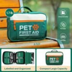 RHINO RESCUE Pet First Aid Kit, Emergency Medical Supplies for Dogs & Cats, Safety Essentials Pack with Thermometer, Disposable Booties for Home, Hiking, Traveling & Camping - Image 3