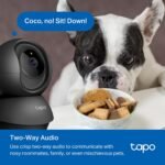 Tapo by TP-Link Pan/Tilt Security Camera for Baby Monitor, Pet Camera w/Motion Detection, 1080P, 2-Way Audio, Night Vision, Cloud & SD Card Storage, Works with Alexa & Google Home, Black (Tapo C201) - Image 6