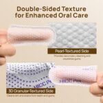 HICC PET Pro Teeth Cleaning Wipes for Dogs & Cats, Vet-Recommended Dental Care Finger Wipes, Reduce Plaque Tartar & Fresh Breath, No-Rinse Toothbrush, Gentle Clean Dog Tooth Brushing Kit, Mint - Image 5