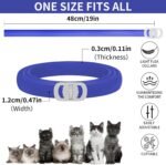4 Pack Flea Collar for Cats, 32 Months Flea and Tick Prevention for Cat, Waterproof & Natural Cat Flea and Tick Treatment, Adjustable for Cats Kittens(Blue&Pink) - Image 6