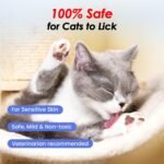 Cat Waterless Shampoo with Brush - No Rinse Formula for Quick Clean Between Baths, Hypoallergenic & Detangling, Reduce Itchy Skin Shedding & Odor Control,Vet-Recommended for Kittens/Senior Cats - Image 4