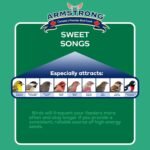 Armstrong Sweet Songs, Premium Wild Bird Food, Songbird and Musical Bird Seed Mix, 2.27KG (5LB) Bag - Image 4