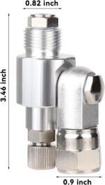 GregYoung Extension Shut Off Valve Cleanshot,Swivel Valve Compatible with Graco 287030 Clean Shot, Spray Adapter Joint for High Pressure Airless Paint Sprayers Gun - Image 7