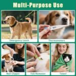 GPUSFAK Pet First Aid Kit for Dogs - Pet Emergency Kit for Camping Hiking Traveling Hunting and Sports (Green) - Image 5