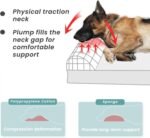 Laifug Orthopedic Memory Foam Extra Large Dog Bed with Pillow and Durable Water Proof Liner & Removable Washable Cover & Smart Design (Large (46"x28"x8"), Grey) - Image 5