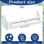 2 Pack Bird Feeder for Cage, Hanging Plastic Bird Food and Water Dispenser with Perches Birds Bowls for Parakeet, Cockatiel, Canary, Parrot - Image 3