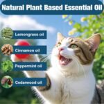 Advanllent Flea Collar for Cats, Flea and Tick Collars for Kittens, Flea & Tick Treatment Prevention, Natural Essential Oil, 2 Pack, 16 Months Protection, One Size Fits All, Waterproof - Image 4