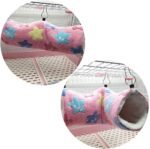 Hanging Tunnel for Small Animals, Hanging Hamster Toys, Sugar Glider Hammock Cage Accessories Bedding for Chinchilla Ferret Squirrel Guinea Pig Rat Playing Sleeping - Image 4