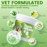 Fdceligoo Dog Dental Care Wipes - Pet Teeth Cleaning Wipes for Dogs & Cats - Reduces Plaque, Freshens Breath Dog Dental Care Solution Pet Finger Wipes(60 PCS, Unscented) - Image 3