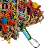 Super Bird Creations SC208 Foraging Toy - Ideal for Small Animals - Fun & Entertaining Animal Toy - Pickin’ Pocket Design - Made with Safe Components - 5” x 3” x 7.5” - Image 3