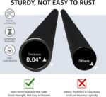 pettycare Elevated Outdoor Dog Bed - Dog Cots for Medium Pet, Heavy Duty Raised Cot Waterproof, Cooling Pets Bed with Washable Durable Teslin Mesh and Non Slip Feet, 32 Inches, Black - Image 5