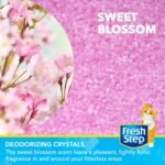 Fresh Step Cat Litter Crystals in Sweet Blossom Scent - Cat Litter Box Deodorizer - Combats Odors and Neutralizes Smells to Keep Your Home Clean, 30 Ounce - Image 3