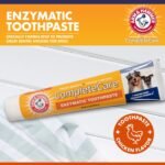 Arm & Hammer Complete Care Enzymatic Dog Toothpaste, Chicken Flavor, Enzymatic Dog Toothpaste for Dogs, Baking Soda + Calcium Formula, 6.2oz - Image 3