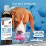 PetSilver Teeth & Gum Water Additive for Dental Care - Pet Breath Freshener - Targets Tartar, Plaque & Eliminates Bad Breath - Dog Oral Care & Cat Teeth Cleaning - No Brushing & Tasteless - 12 fl oz - Image 3