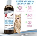PetSilver Teeth & Gum Water Additive for Dental Care - Pet Breath Freshener - Targets Tartar, Plaque & Eliminates Bad Breath - Dog Oral Care & Cat Teeth Cleaning - No Brushing & Tasteless - 12 fl oz - Image 5
