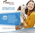 PetSilver Teeth & Gum Water Additive for Dental Care - Pet Breath Freshener - Targets Tartar, Plaque & Eliminates Bad Breath - Dog Oral Care & Cat Teeth Cleaning - No Brushing & Tasteless - 12 fl oz - Image 8