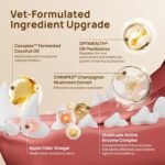 HICC PET Pro Dog Teeth Cleaning Wipes, Vet-Recommended Finger Toothbrush for Dogs & Cats, No-Rinse Dental Care Wipes, Gentle Cleansing & Gum Care, Tooth Brushing Kit Support, 50 Count (Peanut Butter) - Image 4