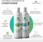 Lillian Ruff PRO Formula Deodorizing Oatmeal Dog Shampoo & Conditioner Set - Calm Itching & Allergies, Ultra-Nourishing Dry Skin Relief - Oatmeal, Aloe, Coconut Oil, Lavender & Provitamin B5, USA Made - Image 3