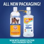 Arm & Hammer Complete Care Dental Water Additive for Dogs, Easy Portion Bottle, Dog Breath Freshener, Dog Mouth Wash or Dental Rinse, Simply Add to Pet Drinking Water for Fresher Breath, 16 FL OZ - Image 4