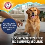 Arm & Hammer Complete Care Dental Water Additive for Dogs, Easy Portion Bottle, Dog Breath Freshener, Dog Mouth Wash or Dental Rinse, Simply Add to Pet Drinking Water for Fresher Breath, 16 FL OZ - Image 6