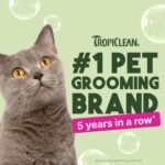 TropiClean Berry & Coconut Waterless Cat Shampoo | Deep Cleansing Dry Shampoo for Cats | Natural Cat Shampoo Derived from Natural Ingredients | Made in the USA | 7.4 oz. - Image 4