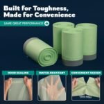 Panther Armor Cat Litter Bags, 100 Large Compostable Unscented Poop Bags -16x12in Super Large Kitty - Leak Proof Box Trash - Odor Proof Cat Disposal - Image 4