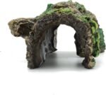 JIH Aquarium Decorations Resin Hollow Tree Trunk Ornament, Bettas House Cave Wood House Decor for Fish Tank (HS-SP207) - Image 4