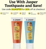 Jasper Dog Toothbrush, 360 Dog Tooth Brushing Kit, Finger Toothbrush, Cat Tooth Brush, Teeth Cleaning, Pet Tooth Brush for Small & Large Pets, Pet Toothpaste Not Included, 2-Pack Blue - Image 3