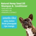 Hempz Petz, Dog Shampoo & Conditioner, Sweet Pineapple Honey Melon 2-in-1 Shampoo and Conditioner, Cleans, Conditions & Moisturizes, 17 fl. Oz - Image 4