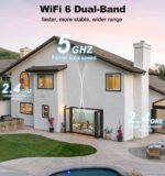 Indoor Security Camera, Indoor Camera for Home Security, WiFi Home Camera with 360° Pan Tilt, AI Motion Detection, Two-Way Audio, Night Vision for Baby, Pet, Elderly Monitoring - Image 3