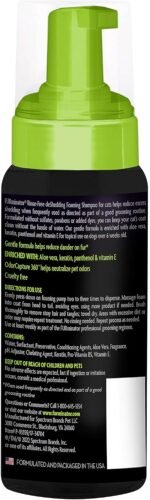 FURminator® Rinse-Free deShedding Foaming Shampoo for Cats, 8.5 oz - Image 3