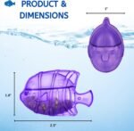 Nispira 12 Fish Universal Demineralization Cleaners for Protec Guardian Aquastick Humidifiers Ultrasonic Evaporative Dehumidifiers Hard Water Removes White Dust Odor - Image 3