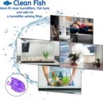 Nispira 12 Fish Universal Demineralization Cleaners for Protec Guardian Aquastick Humidifiers Ultrasonic Evaporative Dehumidifiers Hard Water Removes White Dust Odor - Image 4