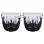 2Pack Dog Hair Clipper Blade Professional Pet Clippers Replacement Blades Cat Dog Accessory for ONEISALL Dog Clippers, for Low Noise Dog Clipper, - Image 2